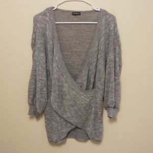 Express crisscross sweater